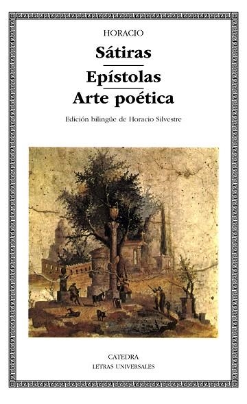 SATIRAS, EPISTOLAS, ARTE POETICA | 9788437614588 | SILVESTRE, Horacio