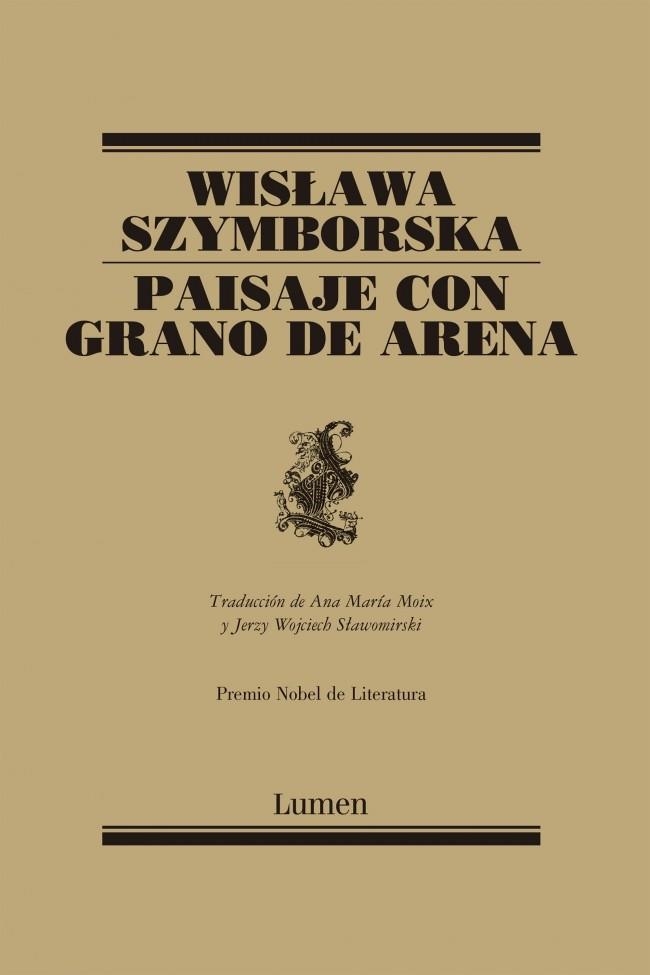 PAISAJE CON GRANO DE ARENA | 9788426427953 | WISLAWA SZYMBORSKA