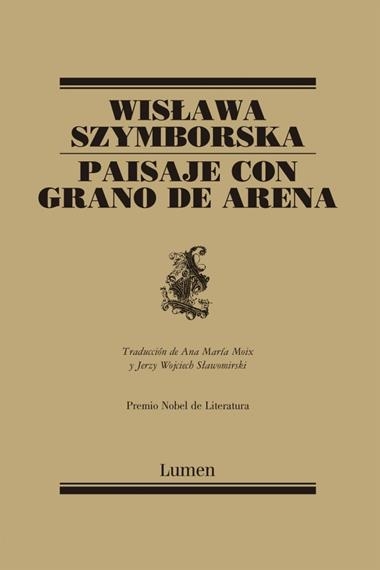 PAISAJE CON GRANO DE ARENA | 9788426427953 | WISLAWA SZYMBORSKA
