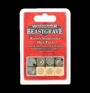PACK DE DADOS: RIPPA'S SNARLFANGS | 5011921124763 | GAMES WORKSHOP