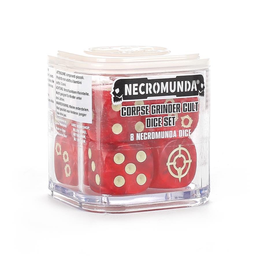 NECROMUNDA: CORPSE GRINDER CULT DICE SET | 5011921124091 | GAMES WORKSHOP
