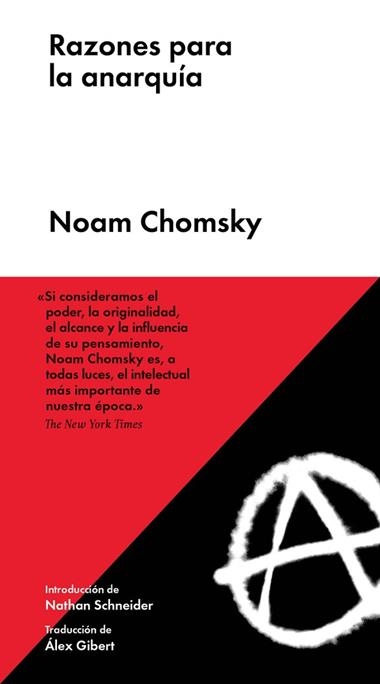 RAZONES PARA LA ANARQUIA | 9788417893415 | NOAM CHOMSKY