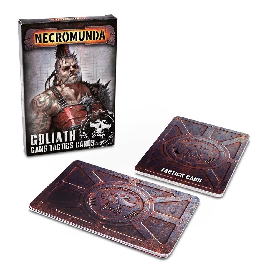 NECROMUNDA: GOLIATH GANG TACTICS CARDS | 5011921131600 | GAMES WORKSHOP