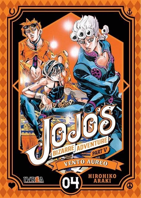JOJO'S BIZARRE ADVENTURE PARTE V VENTO AUREO 04 | 9788418172489 | HIROHIKO ARAKI