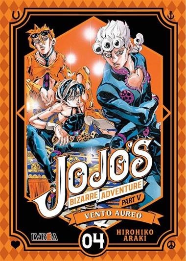 JOJO'S BIZARRE ADVENTURE PARTE V VENTO AUREO 04 | 9788418172489 | HIROHIKO ARAKI