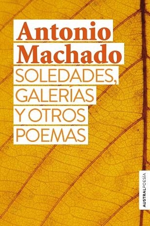 SOLEDADES GALERIAS Y OTROS POEMAS | 9788467058932 | ANTONIO MACHADO