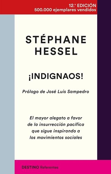 Indignaos! | 9788423357499 | Stephane Hessel