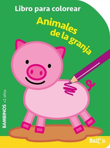 COLOREAR BAMBINOS ANIMALES GRANJA | 9789403219356 | BALLON