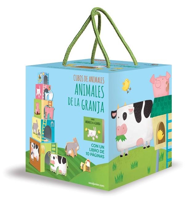 CUBOS DE ANIMALES ANIMALES DE GRANJA | 9788417299743 | MANOLITO BOOKS