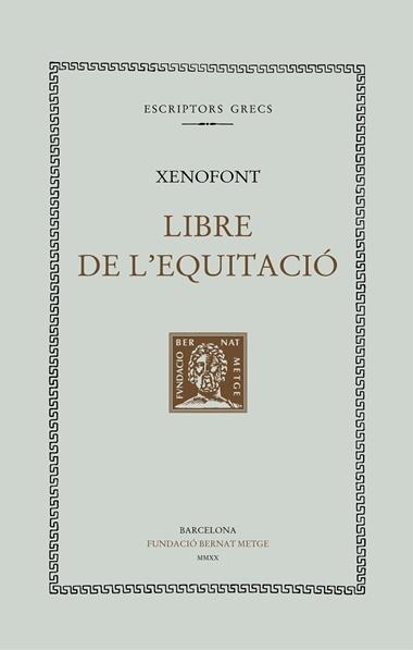 Llibre de l'equitació | 9788498593471 | XENOFONT