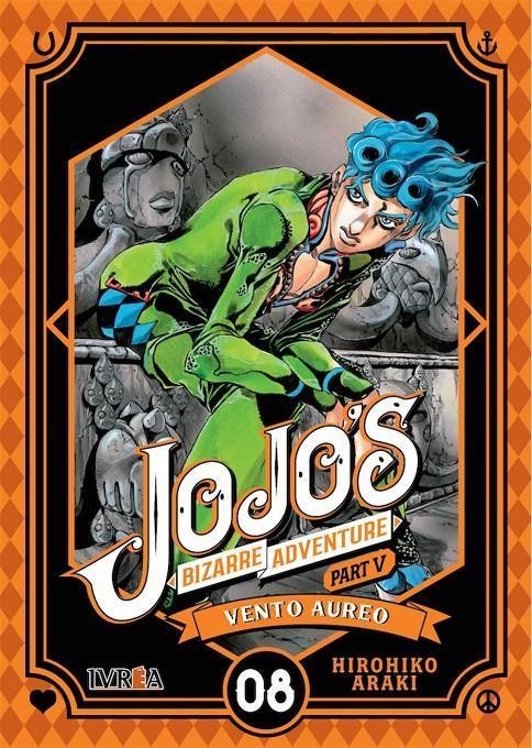 JOJO'S BIZARRE ADVENTURE PARTE V VENTO AUREO 08 | 9788418271687 | HIROHIKO ARAKI