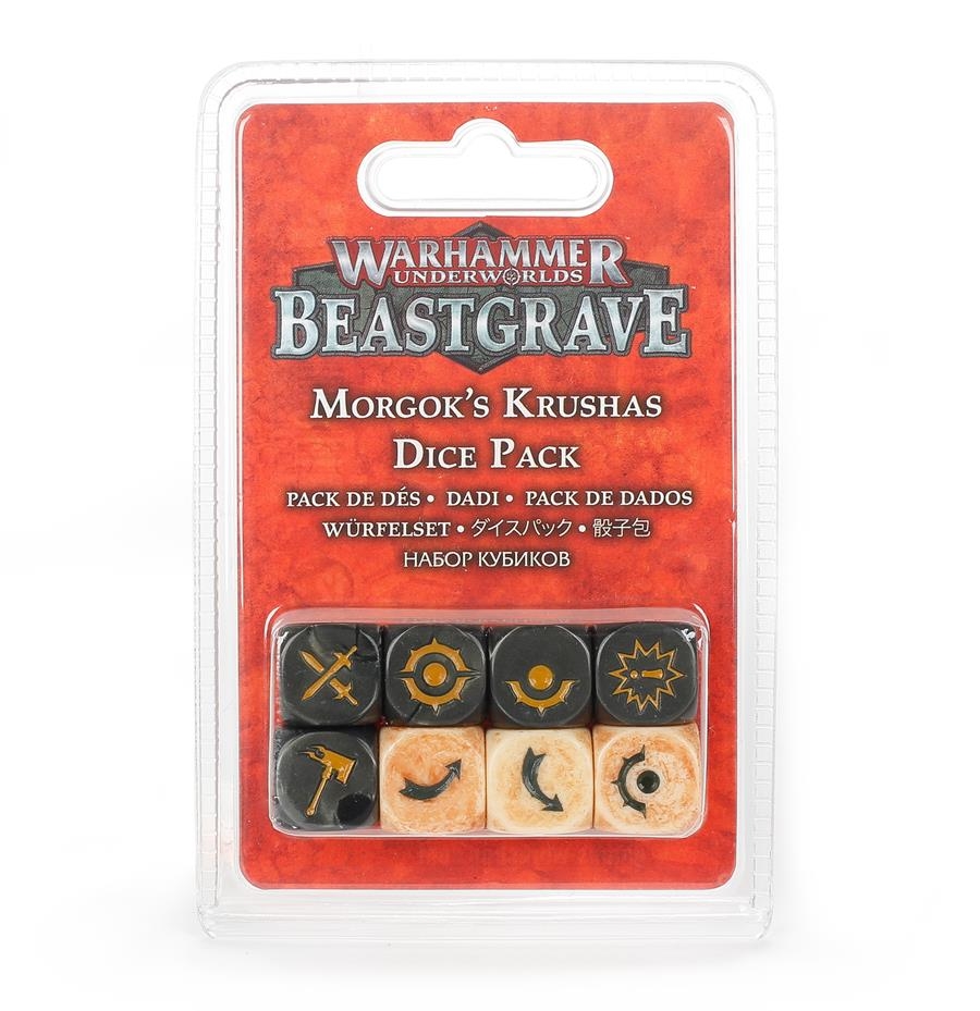 WHU: MORGOK'S KRUSHAS DICE SET | 5011921133703 | GAMES WORKSHOP
