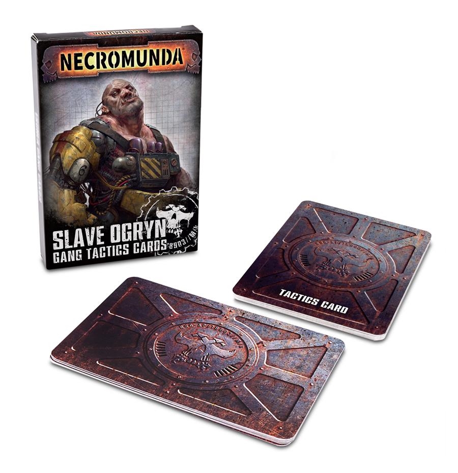 NECROMUNDA: SLAVE OGRYN TACTICS CARDS | 5011921131662 | GAMES WORKSHOP