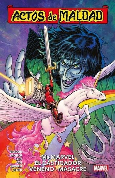 ACTOS DE MALDAD 01 MS MARVEL EL CASTIGADOR VENENO MASACRE | 9788413343914 | REILLY BROWN