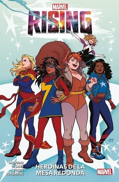 MARVEL RISING HEROINAS DE LA MESA REDONDA | 9788413344751 | ROB DI SALVO