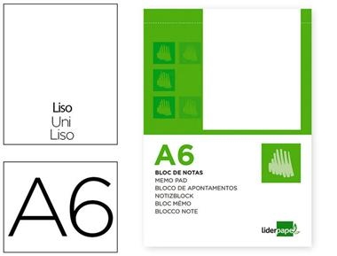 BLOC A6 LIDERPAPEL | 8423473033221 | LIDERPAPEL