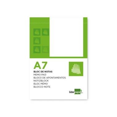 BLOC A7 LIDERPAPEL | 8423473104365 | LIDERPAPEL