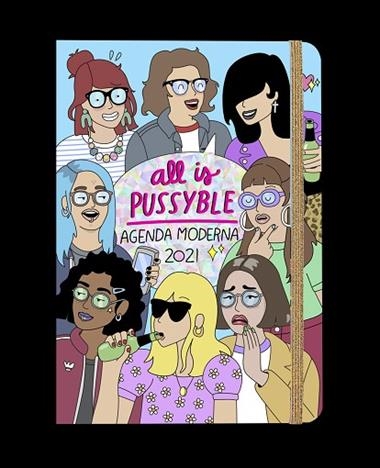 Agenda anual A5 2021 ALL IS PUSSYLE | 9788418195006 | Moderna de Pueblo