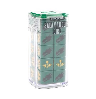 SALAMANDERS DICE SET | 5011921124503 | games workshop