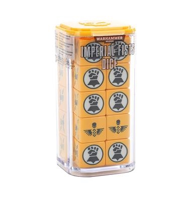 IMPERIAL FISTS DICE SET | 5011921124510 | games workshop