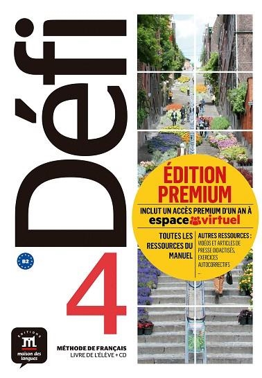 DEFI 4 NIVEL B2 LIBRO DEL ALUMNO Y CD PREMIUM 2019 | 9788417249724 | VVAA