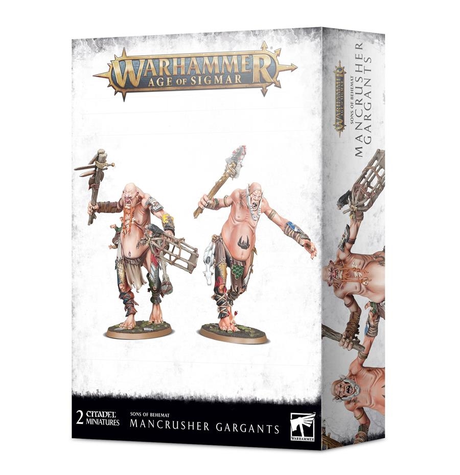 SONS OF BEHEMAT MANCRUSHER GARGANTS | 5011921133901 | GAMES WORKSHOP