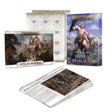 WARSCROLL CARDS: SONS OF BEHEMAT (ESP) | 5011921128877 | GAMES WORKSHOP