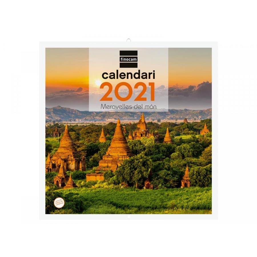 CALENDARI DE PARET 2021 MERAVELLES DEL MON | 8422952304548 | FINOCAM