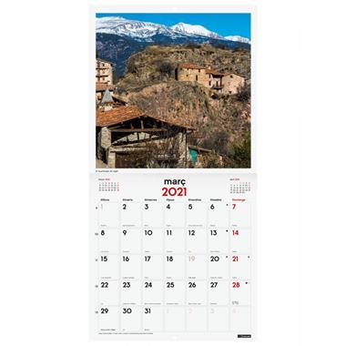CALENDARI DE PARET 2021 POBLES AMB ENCANT | 8422952304531 | FINOCAM
