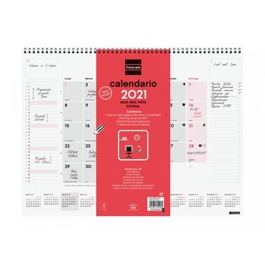 CALENDARI 2021 VADE MES VISTA ESPIRAL | 8422952302476 | 433