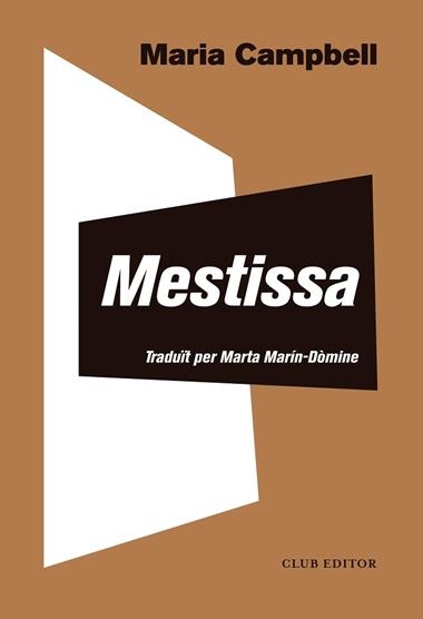 Mestissa | 9788473292818 | Maria Campbell
