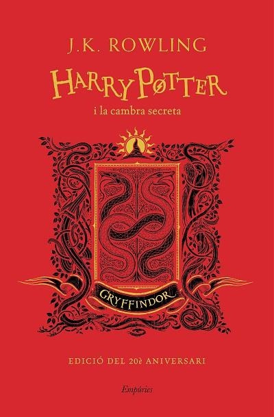 Harry Potter i la cambra secreta casa Gryffindor | 9788417879600 | J.K. Rowling