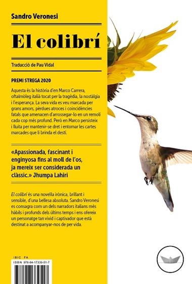 El colibrí | 9788417339517 | SANDRO VERONESI