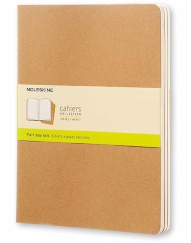 SET DE 3 LLIBRETES LLISES XL MARRO | 9788883705069 | MOLESKINE