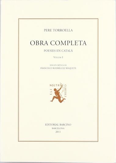 OBRA COMPLETA 01 | 9788472267633 | PERE TORROELLA