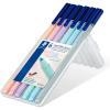 CAIXA 6 RETOLADORS TRIPLUS FIBRE-TIP PEN COLORS PASTEL | 4007817063064 | STAEDTLER