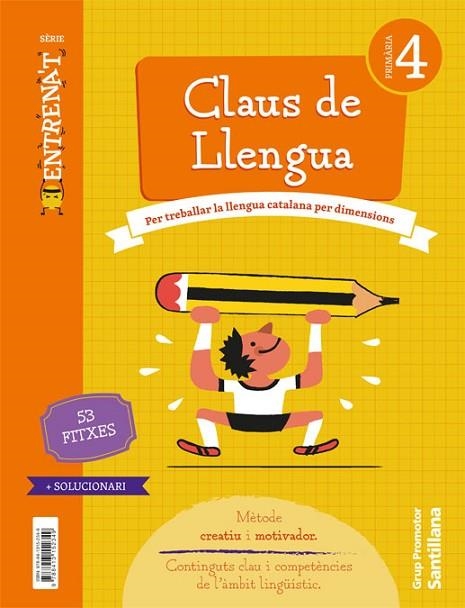 QUADERN LLENGUA SERIE ENTRENAT 4 PRIMARIA | 9788413152349 | VVAA