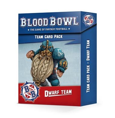 BLOOD BOWL: DWARF TEAM CARD PACK | 5011921155156 | GAMES WORKSHOP