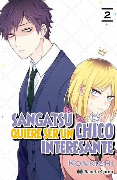 Sangatsu quiere ser un chico interesante 02 | 9788413415888 | Konkichi