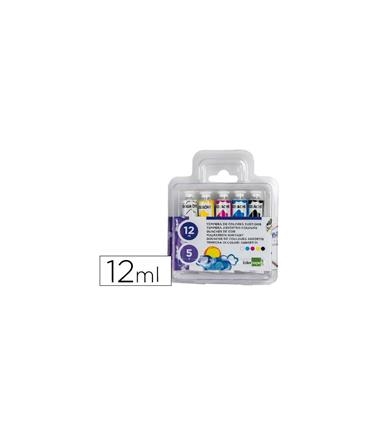 ESTOIG DE 5 TUBS DE TEMPERA AMB COLORS VARIATS 12ML | 8423473522152 | LIDERPAPEL