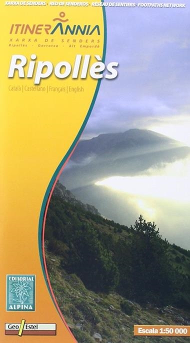 RIPOLLÊS MAPA 1: 50.000 | 9788480903226 | ALPINA