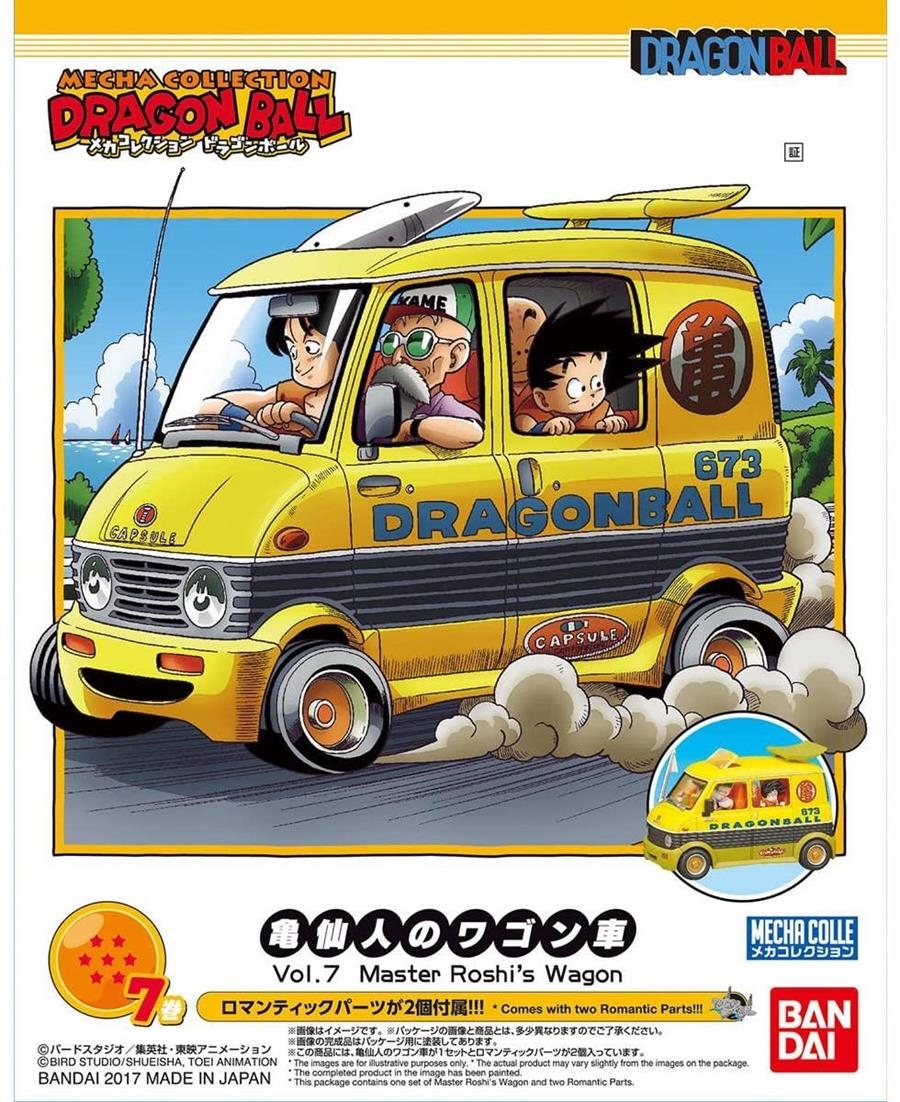 MECHA COLLECTION DRAGON BALL 7 MASTER ROSHI'S WAGON | 4549660176244 | BANDAI