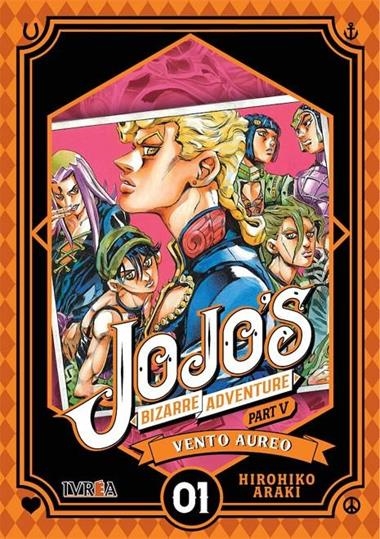 JOJO'S BIZARRE ADVENTURE PARTE V VENTO AUREO 01 | 9788418061561 | HIROHIKO ARAKI