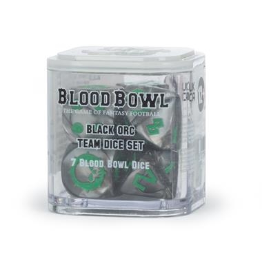BLOOD BOWL BLACK ORC TEAM DICE SET | 5011921144006 | GAMES WORKSHOP