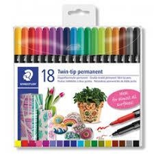 18 RETOLADORS PERMANENTS DOBLE PUNTA | 4007817042960 | STAEDTLER