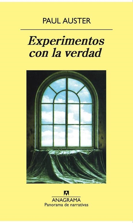 EXPERIMENTOS CON LA VERDAD (PN) | 9788433969309 | PAUL AUSTER