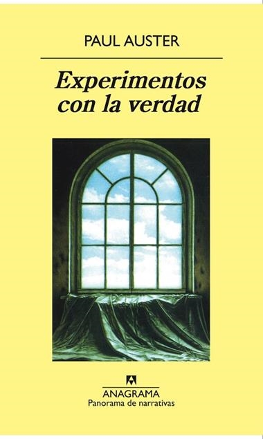 EXPERIMENTOS CON LA VERDAD (PN) | 9788433969309 | PAUL AUSTER