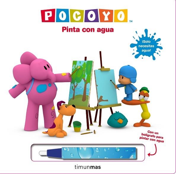 Pocoyó Pinta con agua | 9788408236665 | Zinkia