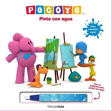 Pocoyó Pinta con agua | 9788408236665 | Zinkia