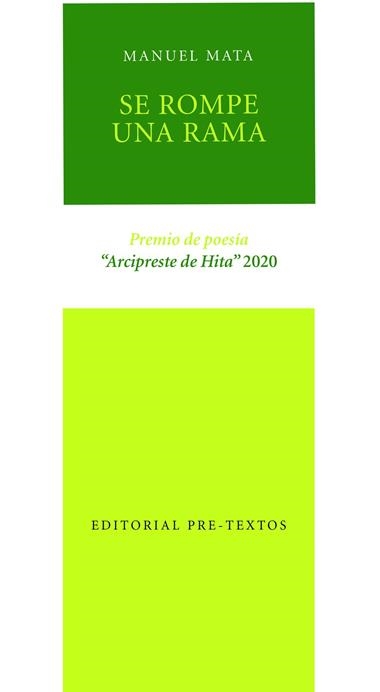 Se rompe una rama | 9788418178856 | Manuel Mata